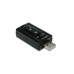 ADAPTADOR CONVERTIDOR TARJETA SONIDO 7.1 USB A 3.5MM Imagen