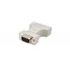 ADAPTADOR CONVERTIDOR DVI-I A VGA HD15 HEMBRA-MACHO Imagen