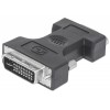 ADAPTADOR CONVERTIDOR DVI-I A VGA HD15 MACHO-HEMBRA Imagen