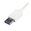 ADAPTADOR DE RED ETHERNET USB 3.0 GIGABIT NIC RJ45 BLANCO Imagen