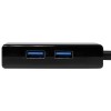 ADAPTADOR RED ETHERNET GIGABIT USB 3.0 CON HUB 2X USB Imagen