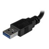 ADAPTADOR RED ETHERNET GIGABIT USB 3.0 CON HUB 2X USB Imagen