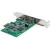 ADAPTADOR TARJETA FIREWIRE PCI E 2 PUERTOS - CHIPSET TI TSB82AA2 Imagen