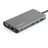 ADAPTADOR USB-C MULTIPUERTOS HDMI/VGA - 100W PD - LECTOR DE SD Imagen