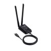 ADAPTADOR USB INALAMBRICO DE ALTA POTENCIA 300MBPS  2 ANTENAS Imagen