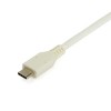 ADAPTADOR USB TIPO C A ETHERNE T CON PUERTO USB EXTRA - BLANCO Imagen