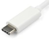 ADAPTADOR VIDEO USB-C 3.1 VGA CONVERTIDOR USB TYPE-C VGA BLANC. Imagen