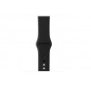 APPLE WATCH SERIES 3 GPS GRIS ESPACIAL 38 MM CORREA DEPORTI NEGRA Imagen