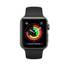 APPLE WATCH SERIES 3 GPS GRIS ESPACIAL 42 MM CORREA DEPORTI NEGRA Imagen