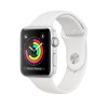 APPLE WATCH SERIES 3 GPS PLATA 42 MM CORREA DEPORTIVA BLANCA Imagen