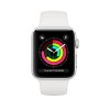 APPLE WATCH SERIES 3 GPS PLATA 42 MM CORREA DEPORTIVA BLANCA Imagen