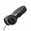 AUDIFONO NACEB GRIS/NEGRO MICRO FONO 3 5 SONIDO HQ DIADEMA HEADSET Imagen