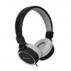 AUDIFONO NACEB GRIS/NEGRO MICRO FONO 3 5 SONIDO HQ DIADEMA HEADSET Imagen