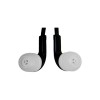 AUDIFONOS DE VIAJE  IN-EAR CON MICROFONO (NEGRO/BLANCO) Imagen