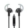 AUDIFONOS DEPORTIVOS IN-EAR CON MICROFONO (NEGRO/GRIS) Imagen