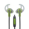 AUDIFONOS DEPORTIVOS IN-EAR CON MICROFONO (VERDE/GRIS) Imagen