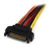 CABLE 0.15M DIVISOR CORRIENTE SATA SPLITTER LATCH 2X HEMBRA Imagen