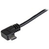 CABLE 0.5M MICRO USB ACODADO A LA DERECHA PARA SMARTPHONES Imagen