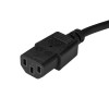 CABLE 0.9M DE ALIMENTACION PC NEMA 5-15P A C13 TIPO HOSPITAL Imagen