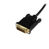 CABLE 1.8M ADAPTADOR ACTIVO MINI DISPLAYPORT A DVI NEGRO Imagen