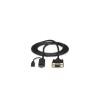 CABLE 1.8M CONVERTIDOR ACTIVO HDMI A VGA 1920X1200 1080P      . Imagen