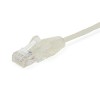 CABLE 15CM RED ETHERNET CAT6 SIN ENGANCHES SNAGLESS GRIS Imagen