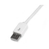 CABLE 1M CONECTOR DOCK 30 PIN IPAD IPHONE A USB BLANCO        . Imagen