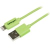 CABLE 1M LIGHTNING APPLE A USB VERDE PARA IPHONE Imagen