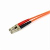 CABLE 1M PATCH FIBRA DUPLEX MULTIMODO 62.5/125 LC A ST Imagen