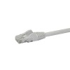 CABLE 1M RED ETHERNET UTP CAT6 SNAGLESS BLANCO RJ45 Imagen