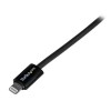 CABLE 2M LIGHTNING APPLE IPOD IPAD IPHONE 5 A USB 2.0 NEGRO Imagen