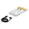 CABLE ACODADO USB A LIGHTNING PARA IPHONE DE 1M - MFI - NEGRO Imagen