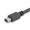 CABLE ADAPTADOR 1.8M USB-C A MINI DISPLAYPORT 4K60 NEGRO Imagen