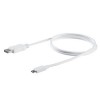 CABLE ADAPTADOR DE 1M USB-C A D DISPLAYPORT 4K 60HZ BLANCO Imagen