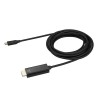 CABLE ADAPTADOR DE 3M USB-C A HDMI 4K 60HZ NEGRO Imagen