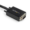 CABLE ADAPTADOR DE VGA A HDMI DE 2M - CON AUDIO VÍA USB - 1080P Imagen