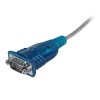 CABLE ADAPTADOR USB A SERIE RS232 1 PUERTO SERIAL DB9       . Imagen