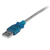 CABLE ADAPTADOR USB A SERIE RS232 1 PUERTO SERIAL DB9       . Imagen