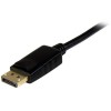 CABLE CONVERTIDOR DISPLAYPORT A HDMI DE 1M NEGRO ULTRA HD 4K  . Imagen