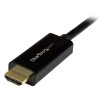 CABLE CONVERTIDOR DISPLAYPORT A HDMI DE 1M NEGRO ULTRA HD 4K  . Imagen