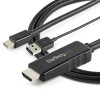 CABLE CONVERTIDOR HDMI A MINI DP 1M - ALIMENTADO USB - 4K 30HZ Imagen