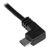 CABLE DE 1 M MICRO USB CONECTOR ACODADO A LA IZQUIERDA Imagen