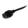 CABLE DE 2.4M NEMA 5-15P A C19 ALIMENTACION COMPUTADORA Imagen