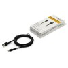 CABLE DE 2M USB A LIGHTNING CERTIFICADO MFI APPLE NEGRO Imagen