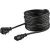 CABLE DE 4.5M DE ALIMENTACION PLANO NEMA 5-15P A C13 PARA PC Imagen