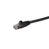 CABLE DE RED ETHERNET UTP SIN ENGANCHES CAT6 3M NEGRO         . Imagen