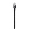 CABLE DE RED PATCH CAT5E RJ45 0.15M NEGRO Imagen