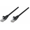 CABLE DE RED PATCH CAT5E RJ45 0.50M NEGRO Imagen