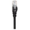 CABLE DE RED PATCH CAT5E RJ45 0.50M NEGRO Imagen