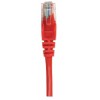 CABLE DE RED PATCH CAT5E RJ45 1.0M ROJO Imagen